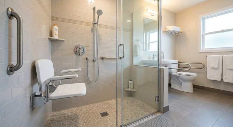 Mobility Shower Installation in South Portland, ME