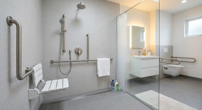 Accessible Shower Construction in Lancaster County, PA