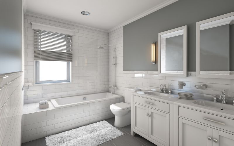 Wide View of Bathroom Renovation