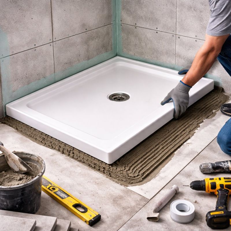 Bathroom Shower Installation in South Portland, ME