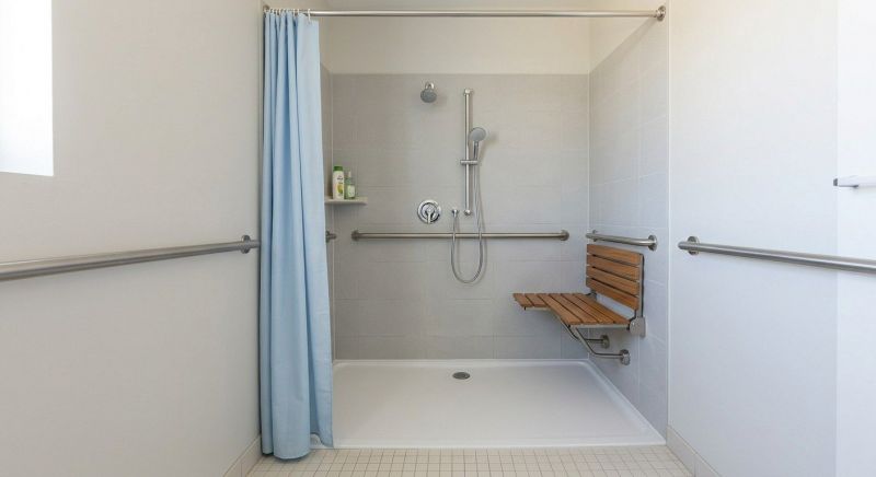 Mobility Shower Installation in South Portland, ME