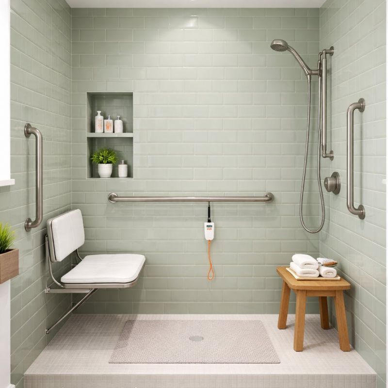 Walk In Shower Installation in Manchester, NH